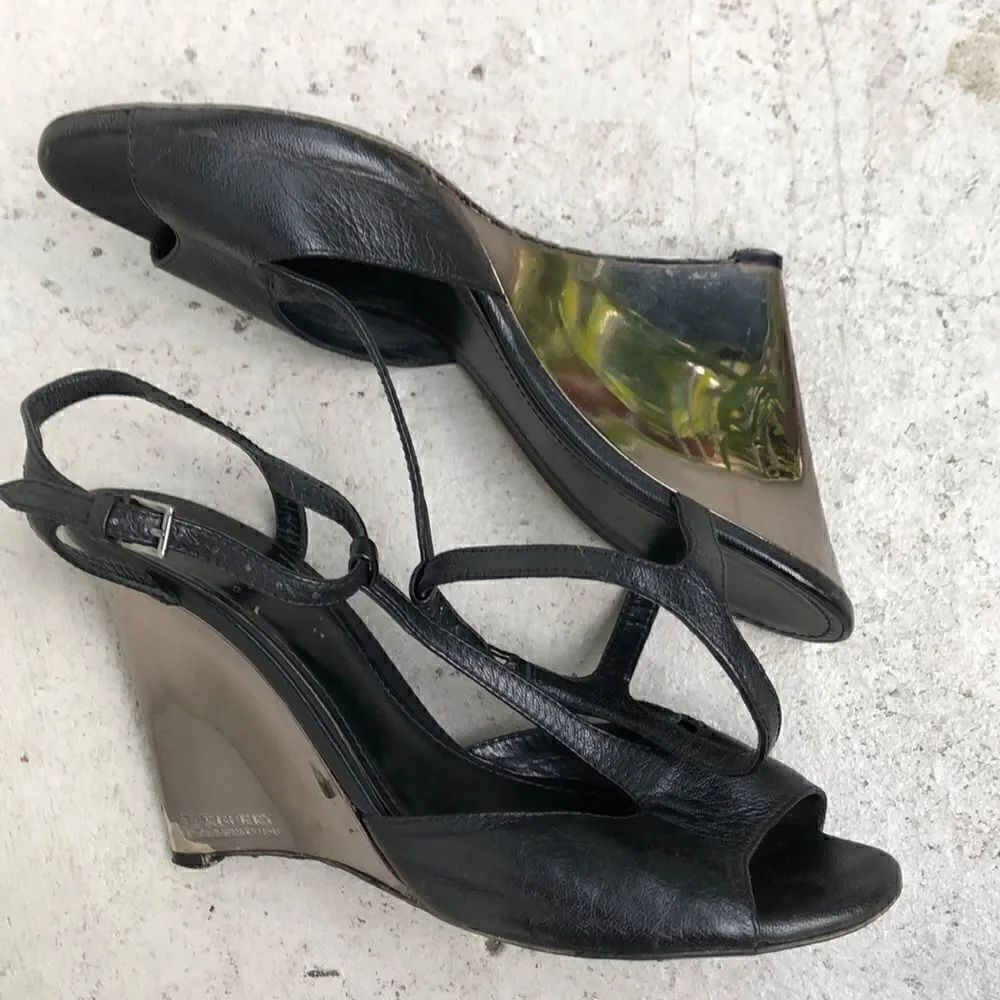 Burberry wedges